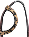 HILASON Western Horse Headstall Tack Genuine American Leather Dark Brown