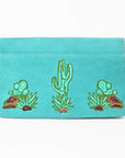 American Darling Rodeo Embroidered Suede Crossbody Bag Cowboy Gold