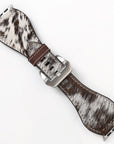 American Darling Beautifully Hair-On Genuine American Leather I watch Strap Men and Women Unisex