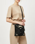 Premium Full Grain Leather Crossbody Bag For Women With Adjustable Strap Everyday