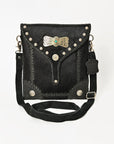 Premium Full Grain Leather Crossbody Bag For Women With Adjustable Strap Everyday