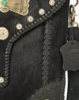 Premium Full Grain Leather Crossbody Bag For Women With Adjustable Strap Everyday