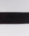 HILASON Western Horse Halter Noseband Genuine American Leather Dark Brown w/ White