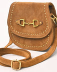 American Darling Crossbody Genuine Suede Leather Women Bag W. Handbag