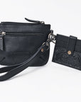 American Darling Women's Coin Purse Western Genuine Leather Handbag