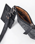 American Darling Women's Coin Purse Western Genuine Leather Handbag