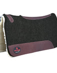 Made In Usa Wool Felt Horse Western Saddle Pad 1 Grey Fur Hilason