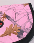 HILASON 28" X 26" Anti Slip Round Contoured H. Saddle Pad Pink Camo by Hilason Cowboy and equestrian accessories