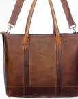 American Darling Women's Tote Bag Western Full Grain Genuine Leather Handbag