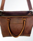 American Darling Women's Tote Bag Western Full Grain Genuine Leather Handbag