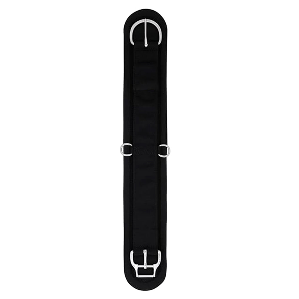 HILASON 30" Felt Lined Straight Western Cinch With Stainless Steel Roller Buckle