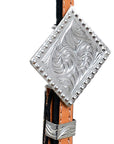 Hilason Western Horse One Ear Headstall Bridle American Leather Tan