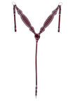 COMFYTACK Western Leather Horse Breast Collar Brown