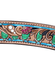 HILASON Western Horse Headstall Breast Collar American Leather Tan