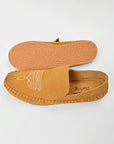 American Darling Handmade Suede Mule Shoes for Women Slip-On Closed Toe Casual Loafer Embroidered Comfortable Flat Footwear