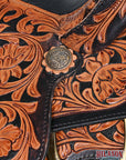 Hilason Western Horse Saddle American Leather Ranch Roping Cowboy