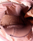 Sunset Rodeo Leather Crossbody Messenger Bag With Desert Appliqué Detailing And Finish