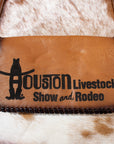 Pecan Rodeo Genuine Hair-on Leather Backpack Travel Rucksack | Houston Livestock Show and Rodeo