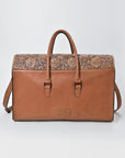 American Darling Hand-Tooled Genuine Leather Briefcase Bag
