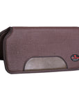 30" X 30" Hilason Air Flow Shock Absorbing Western Contoured Saddle Pad Black
