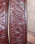 Buffalo Hide Stiched Belt – Hilason