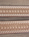 HILASON Western Genuine Leather Belt for Handmade Unisex Heavy Duty Belt