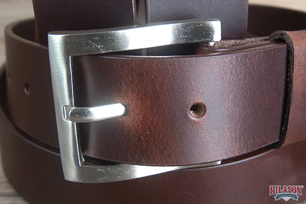 HILASON Western Full Grain Genuine Leather Belt for Men &amp; Women Cowboy Unisex