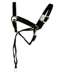 HILASON Nylon Training Halter with Poll Pressure Strap 1" Heavy Duty Adjustable
