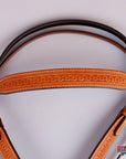 HILASON Western Genuine American Leather Horse Headstall & Breast Collar Set Tan