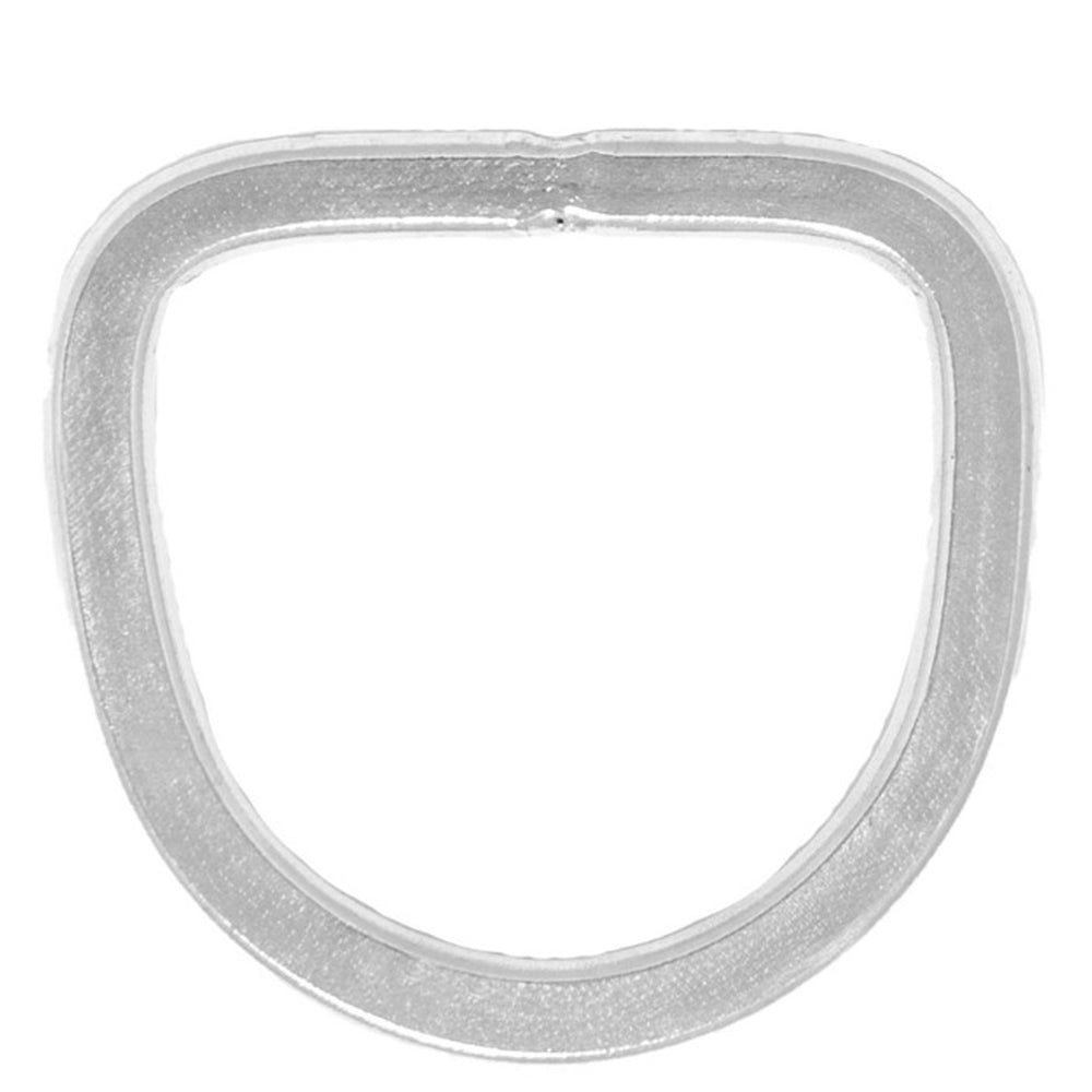 HILASON Heavy-Duty 2-1/2" Stainless Steel (SS) Rigging Dee Ring 7MM Thickness, Tack &amp; Saddlery Grade