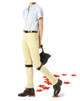 Equistar Child's Pull-on Jodhpurs Mid-Weight Cotton/Lycra Blend Breeches