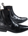 Horze Havana Ladies Jodhpur Boots High Quality Leather Side Zip & Elastic Ankle