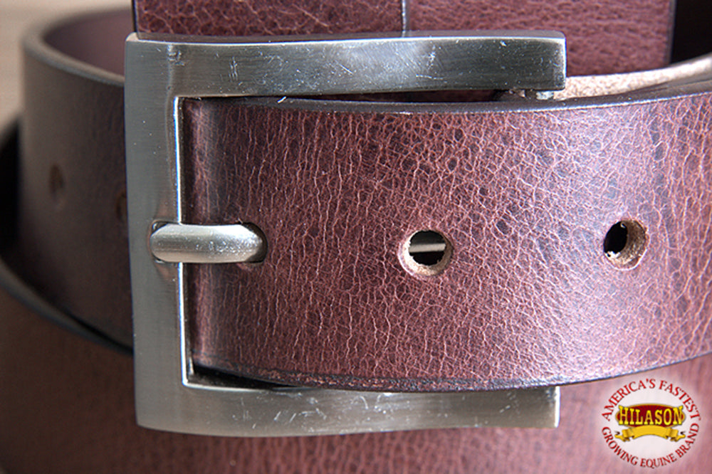 HILASON Western Genuine Leather Belt for Handmade Unisex Full Grain Heavy Duty Belt