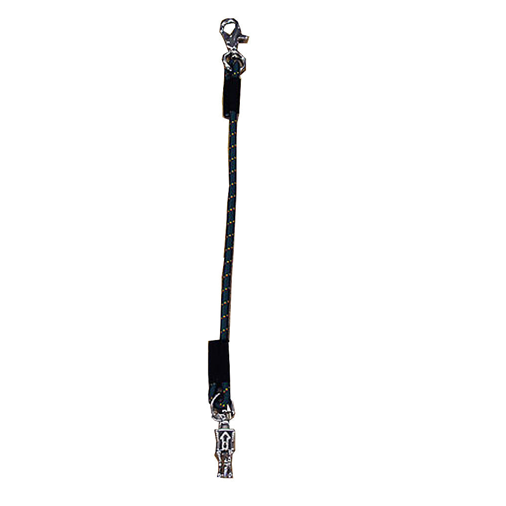 HILASON 30" Horse Bungee Trailer Tie with Nickel Plated Buffalo Snap Heavy Duty Elastic Horse Tie Lead Dark Green