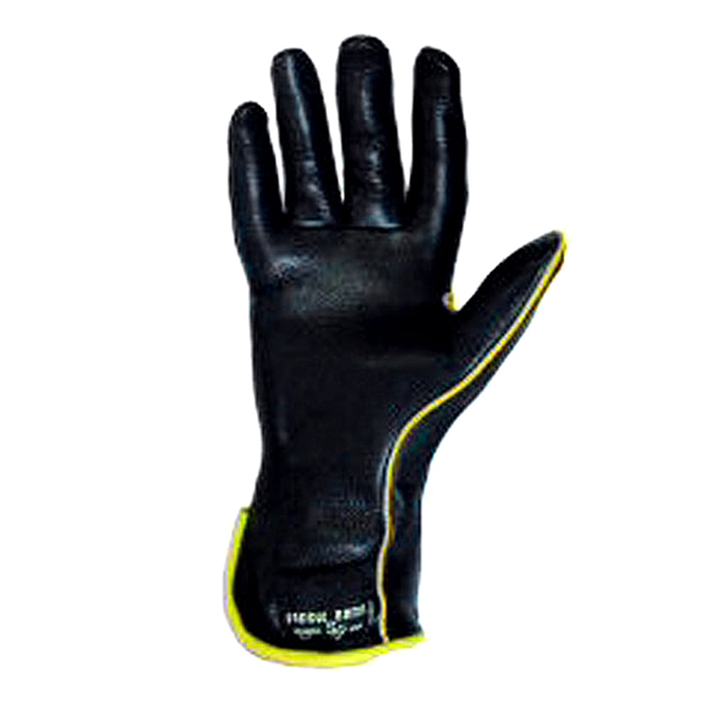 Saddle Barn Super Pro Rodeo Gloves – Left Hand, Size 8.5 – Premium Black Deerskin Bull Riding &amp; Saddle Bronc Gloves