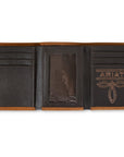 Ariat Men's Trifold Wallet with Embossed Shield Logo