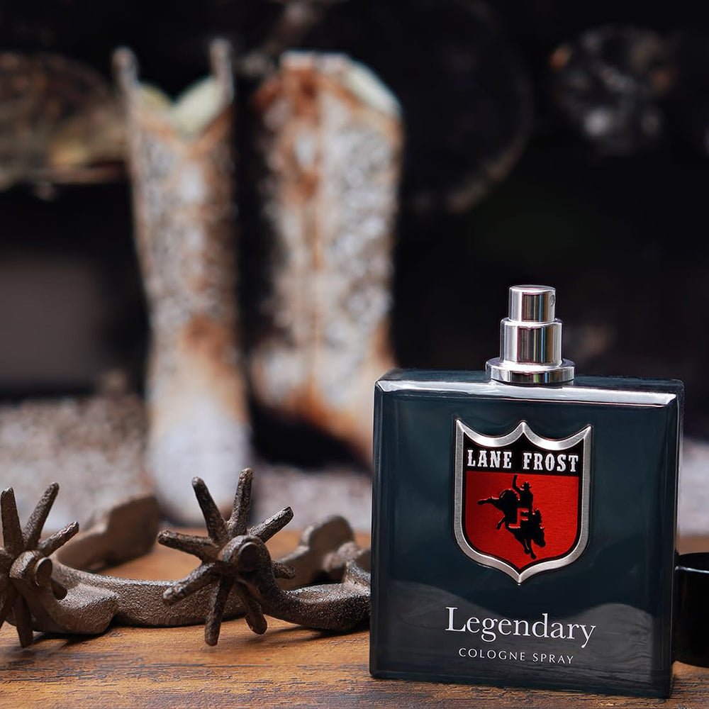 Lane Frost Legendary Cologne for Men – Original Western Woodsy Masculine Fragrance with Cedarwood &amp; Musk