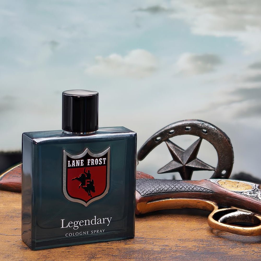 Lane Frost Legendary Cologne for Men – Original Western Woodsy Masculine Fragrance with Cedarwood &amp; Musk