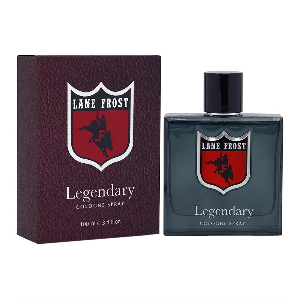 Lane Frost Legendary Cologne for Men – Original Western Woodsy Masculine Fragrance with Cedarwood &amp; Musk
