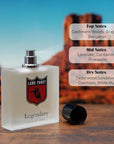 Lane Frost Legendary Frosted Cologne for Men Fresh Western Fragrance with Citrus & Woodsy Notes, Long-Lasting Masculine Scent