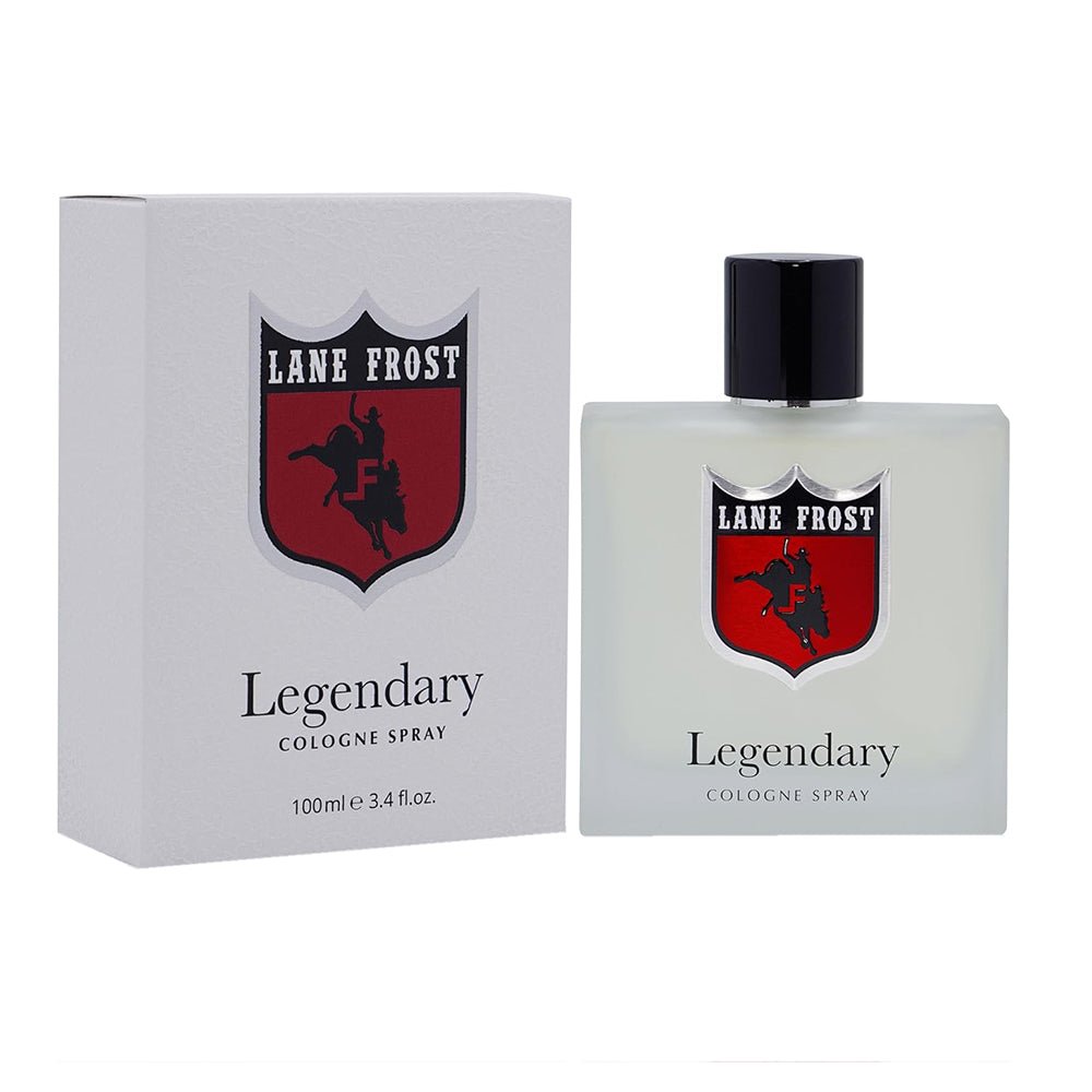 Lane Frost Legendary Frosted Cologne for Men Fresh Western Fragrance with Citrus &amp; Woodsy Notes, Long-Lasting Masculine Scent