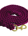 HILASON Western 10 In Cotton Lead Rope With Bolt Snap | Ropes For Horses Horse Lunge Line Braided Cord