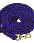 HILASON Western 10 In Cotton Lead Rope With Bolt Snap | Ropes For Horses Horse Lunge Line Braided Cord