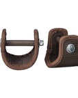 Tough-1 Stirrup Turner 3 Inch Western Saddle Alignment Aid Knee Ankle Stress Relief Mounting Accessory
