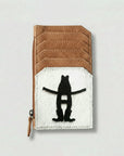 Sandy Rodeo Genuine Hair On Leather Card Holder | Houston Livestock Show and Rodeo