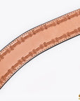 HILASON Western Horse Headstall Breast Collar Set Tack Genuine American Leather Barb Wire Tan