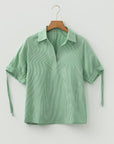 Alexandra Collared Half Sleeve Blouse