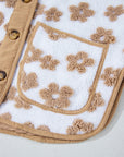 Elisa Pattern Up Fleece Jacket