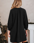 Quincy Sleeve Shift Mini Dress