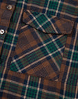 Elizabeth Plaid Print Chest Shirt
